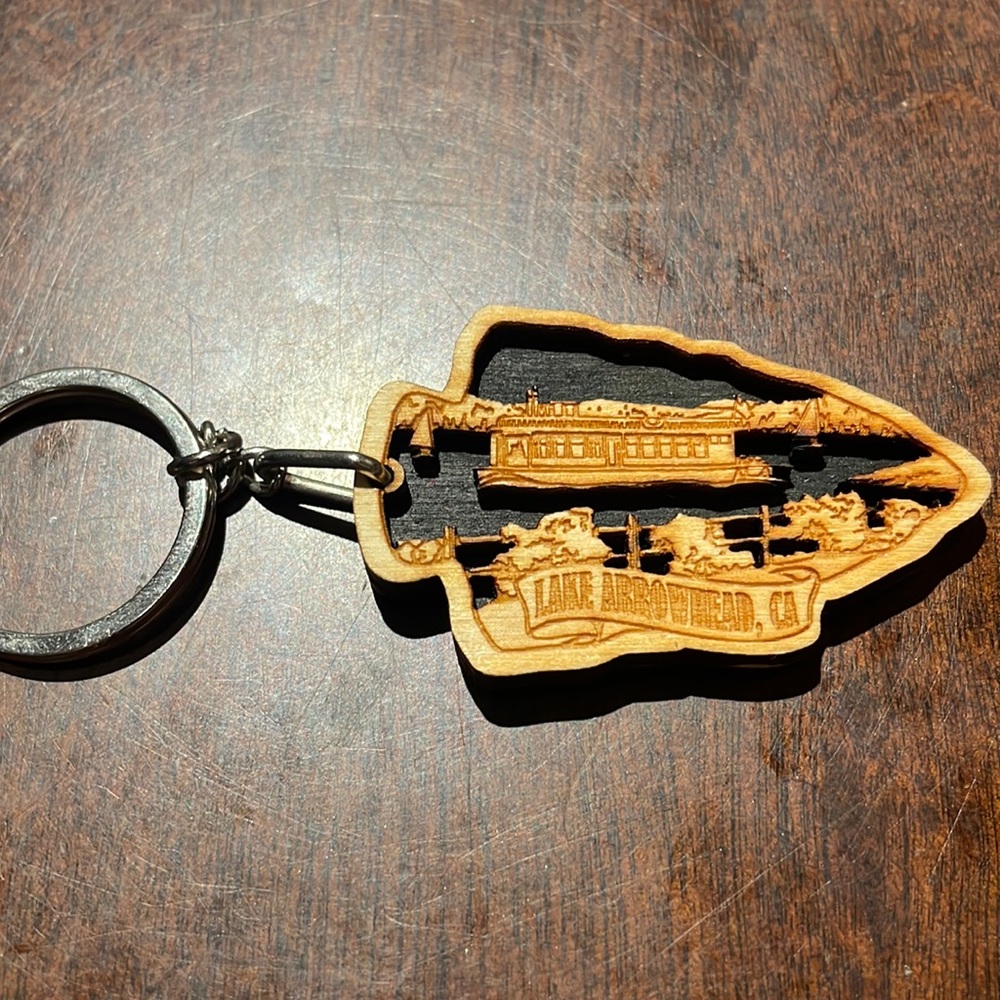 Lake Arrowhead, Ca Keychain